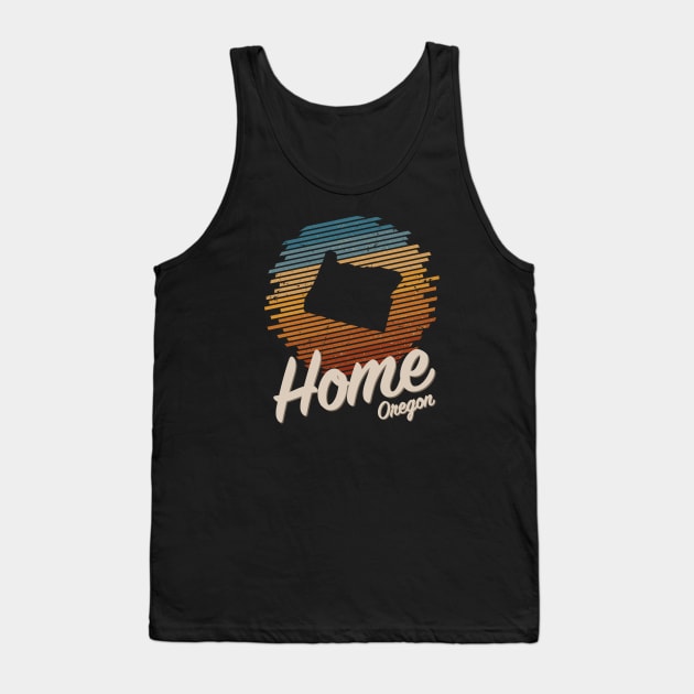 Vintage Oregon Home Tank Top by Ostakos